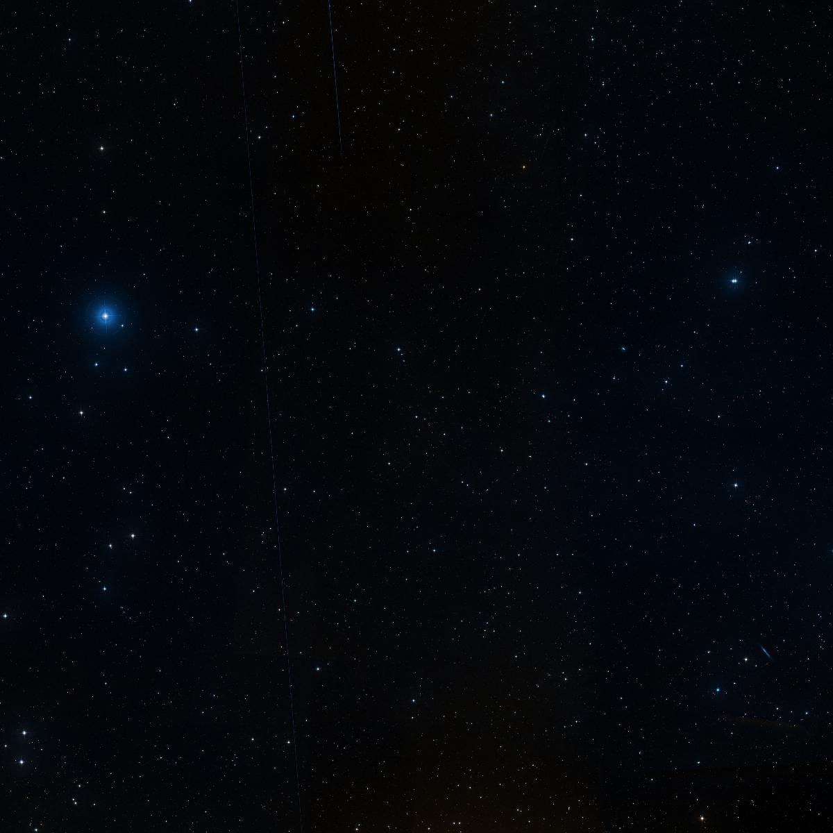 Sky chart centered on Kayla L. Shield