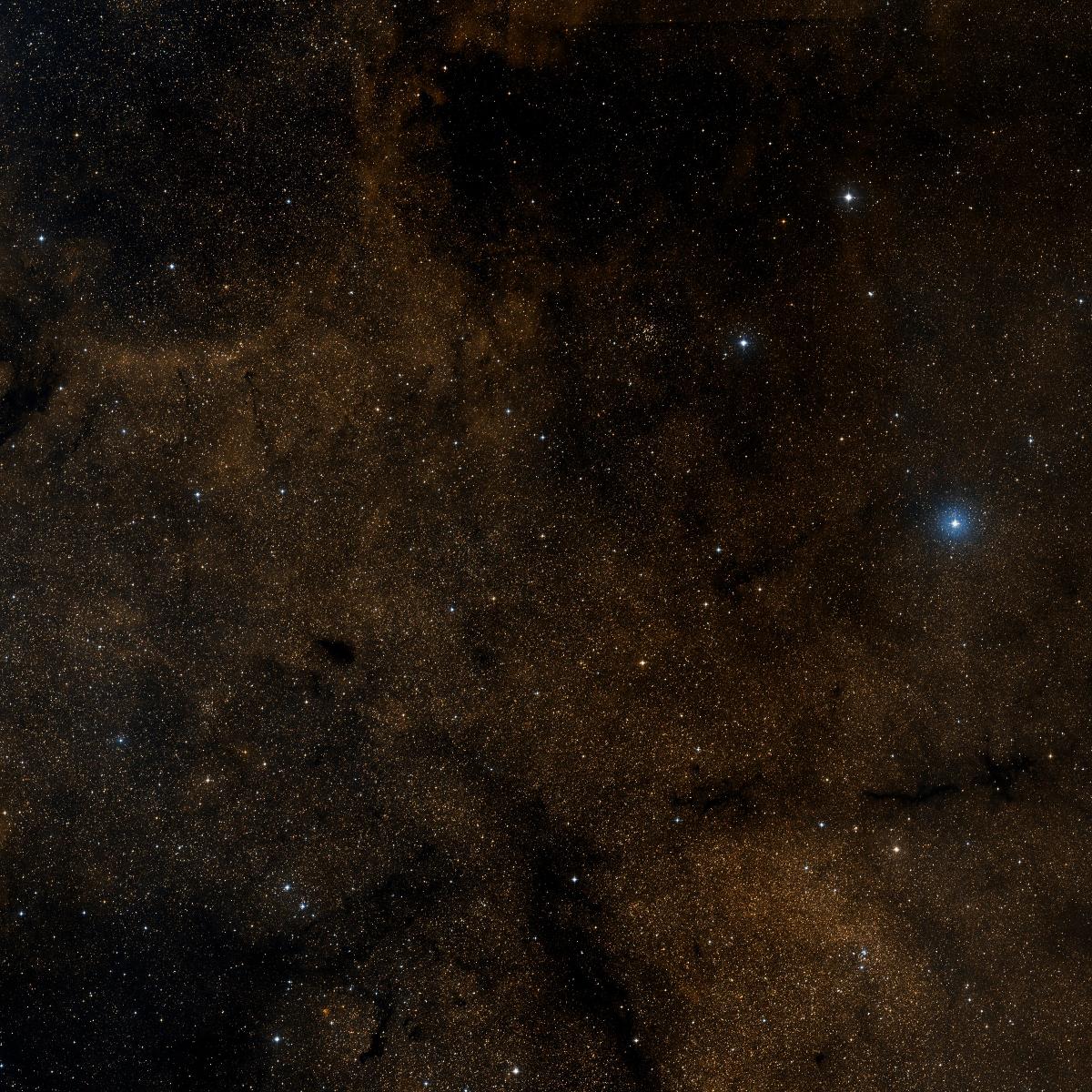 Sky chart centered on Roselyn