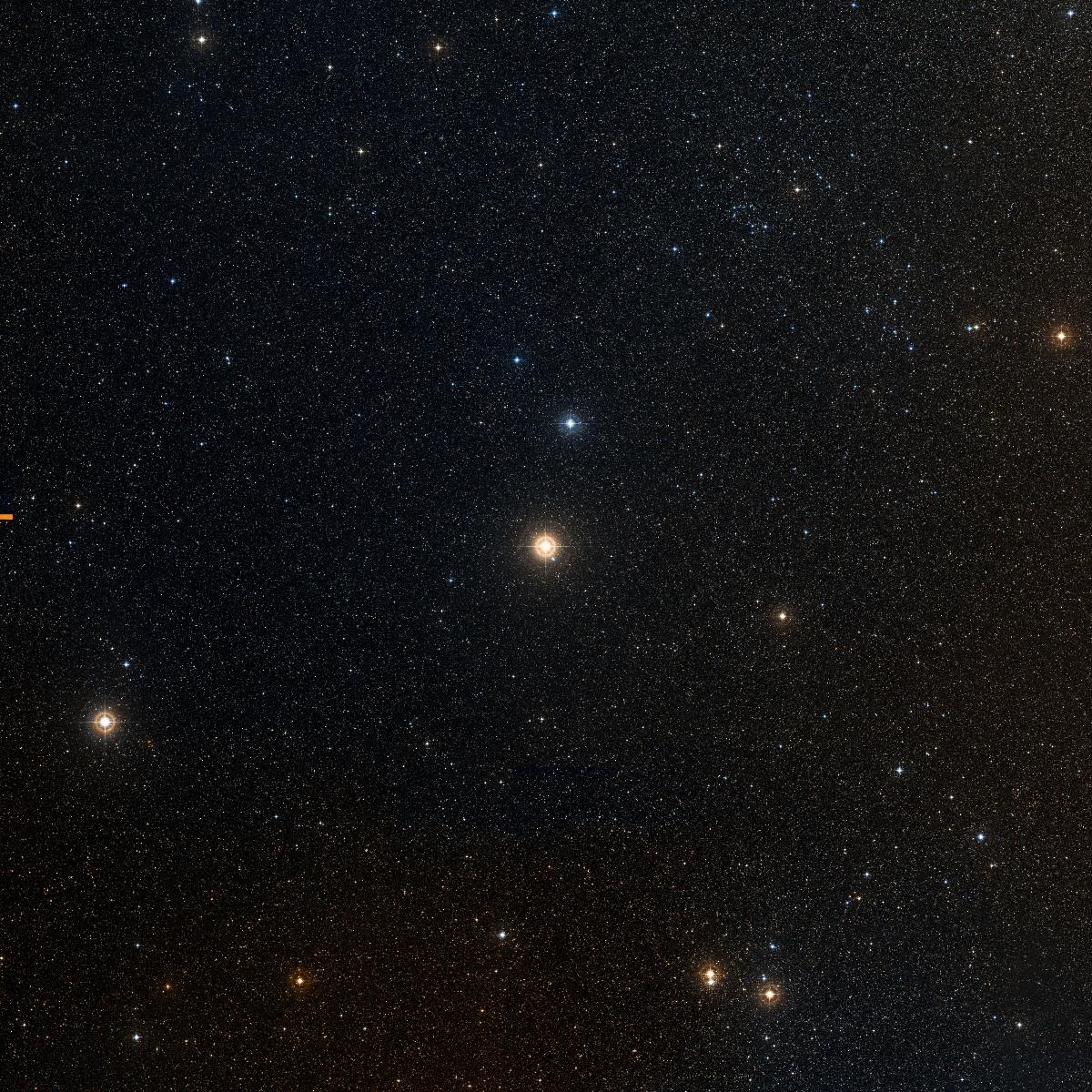 Sky chart centered on Grandpa Fred