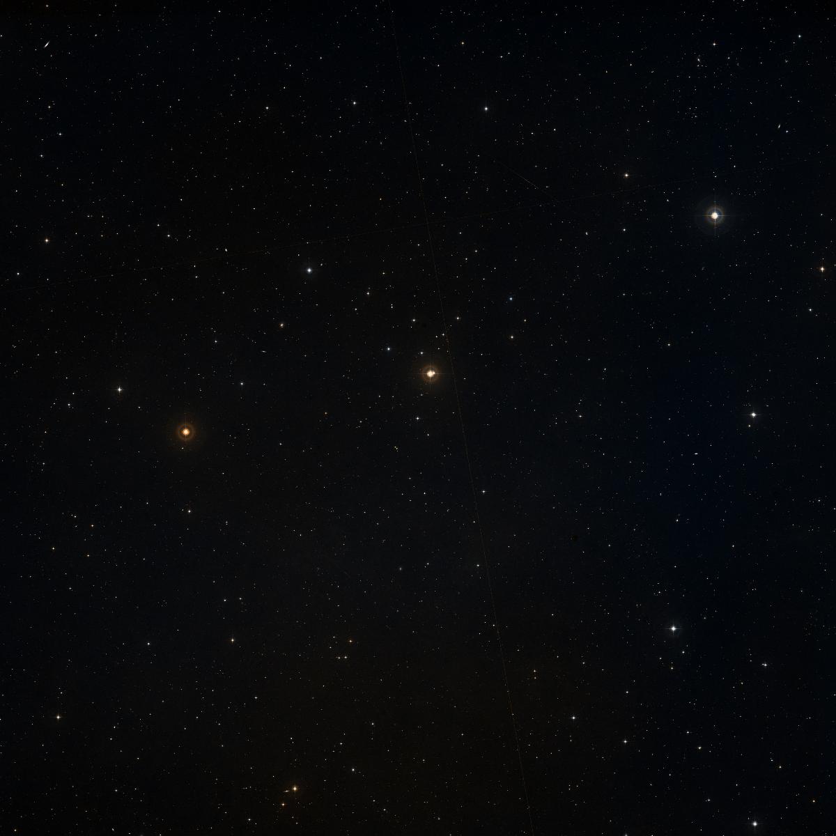 Sky chart centered on Iesha Rene White