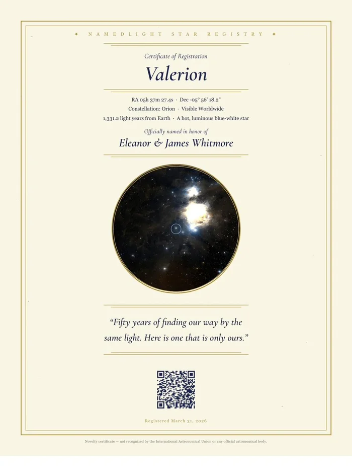 Equinox certificate design