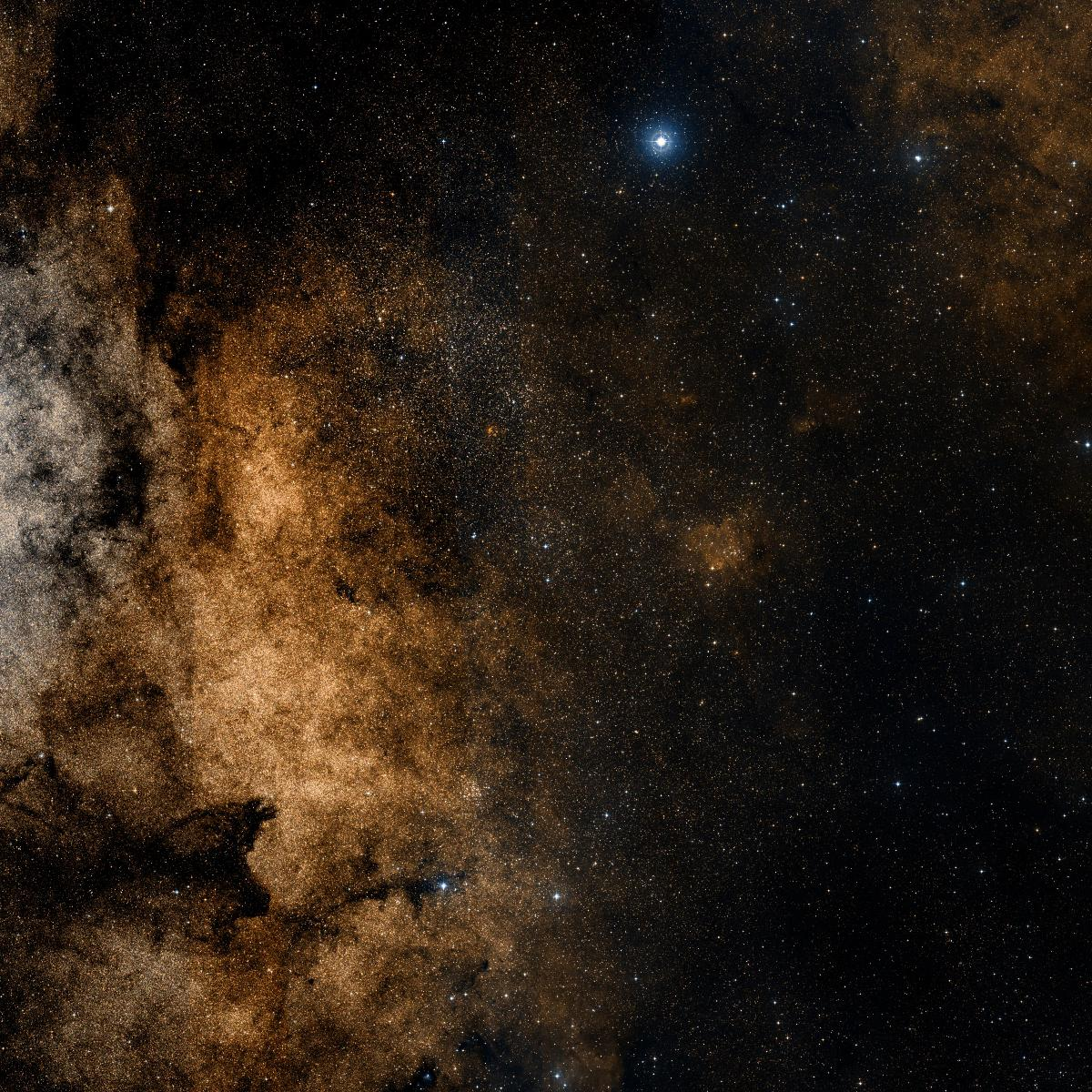 Real telescopic sky chart — your star is out there